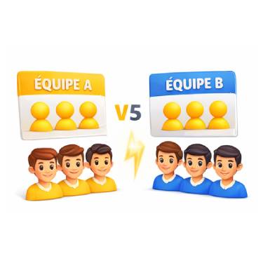 Création d'équipe aléatoire